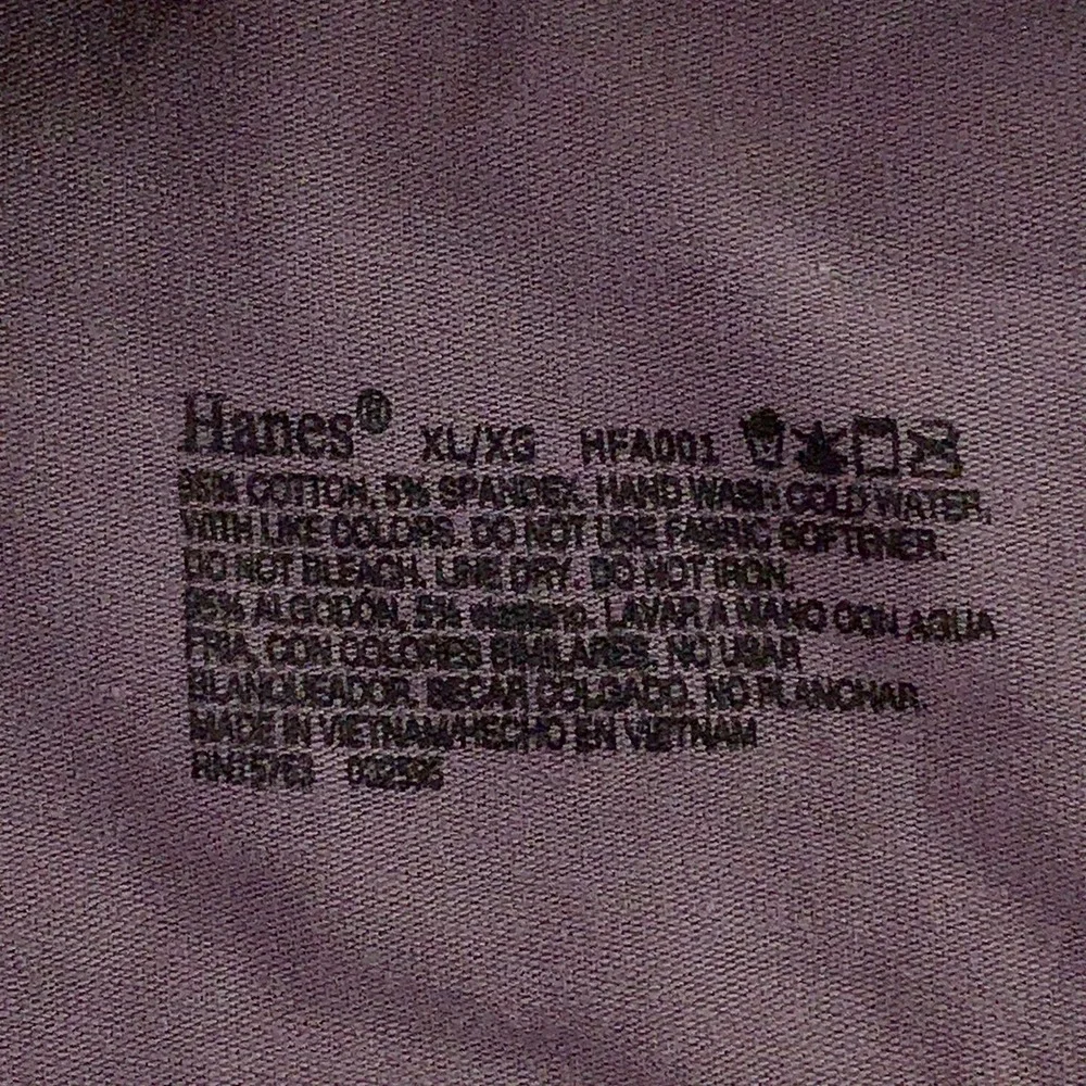 Hanes Girls XL Purple Cotton Blend Spaghetti Strap Comfort Bralette HFA001 New